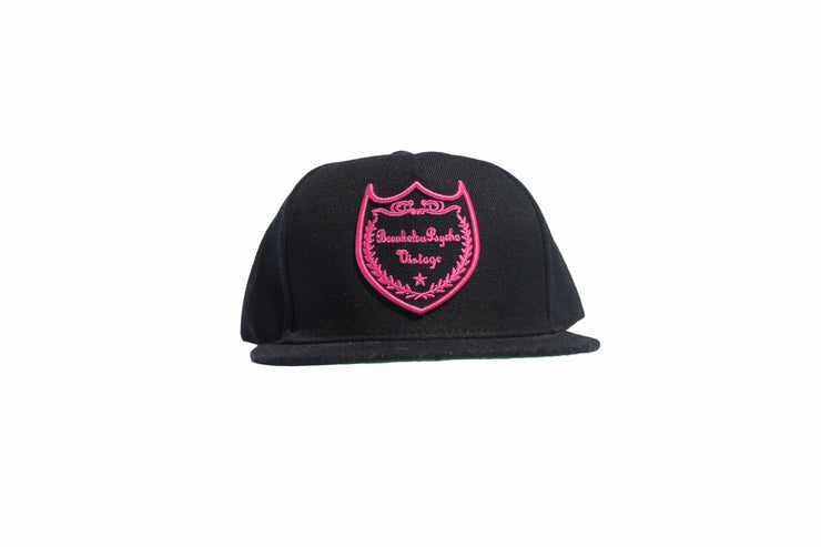 Breukelen Psycho Vintage "Dom B" SnapBack Magenta
